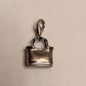 Vintage Sterling Silver Handbag Charm